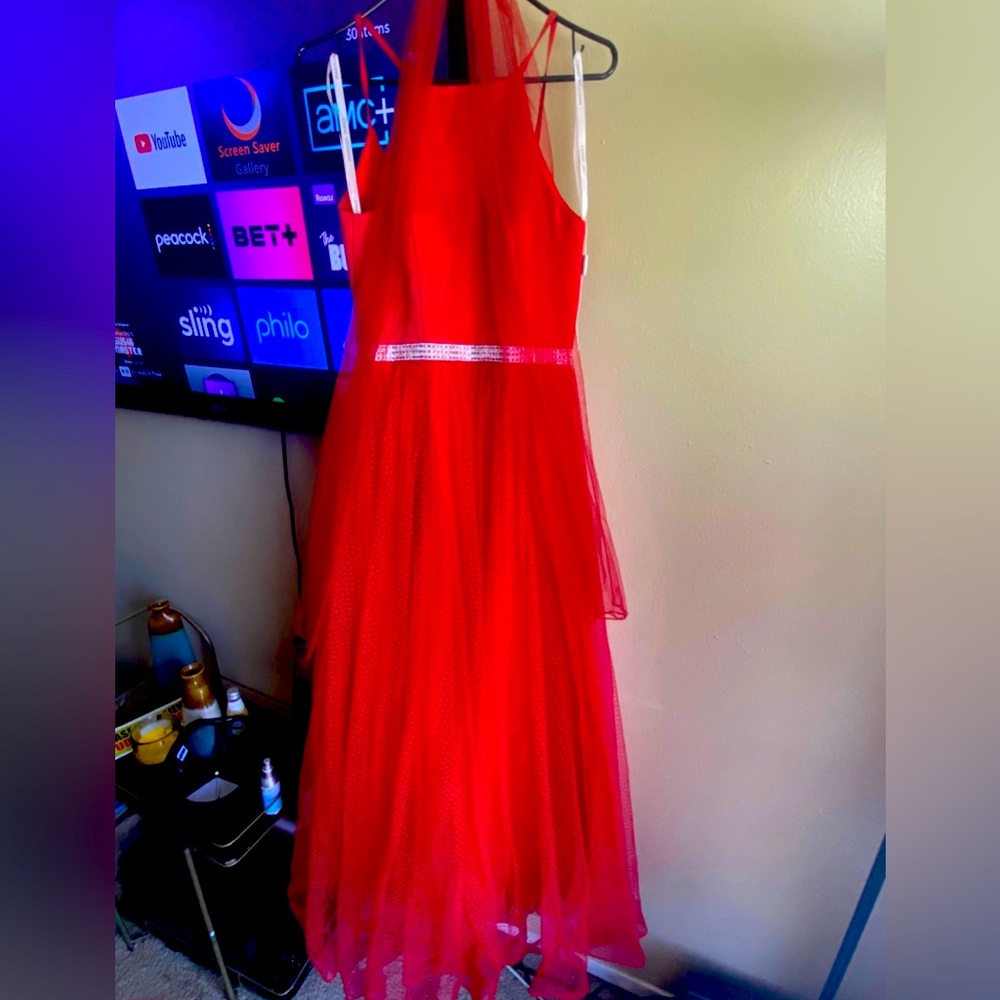 Formal Dress, Red, Size 8/M